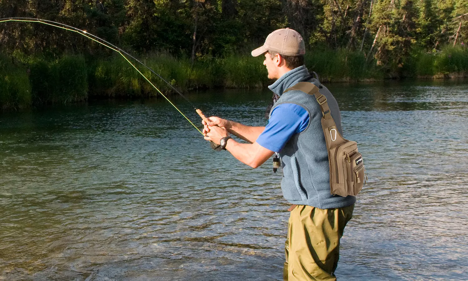 Wakeman Fly Fishing Tackle Gear and Accessory Bag - Second Medium