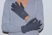 Women's Touchscreen-Compatible Fleece Gloves - Second Medium