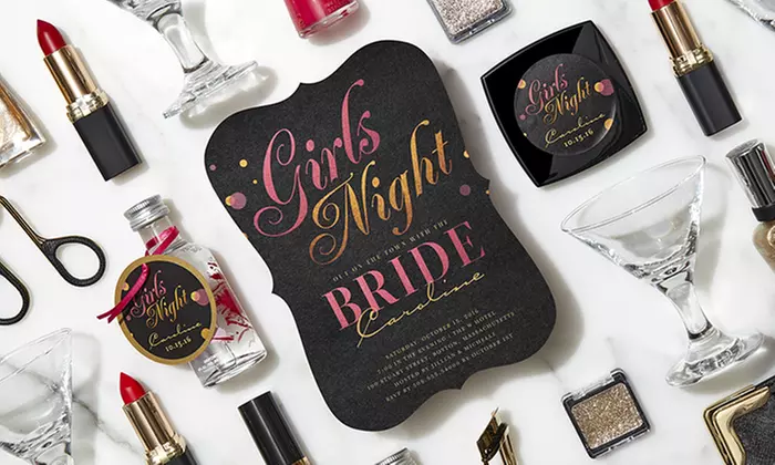 Custom Wedding Invitations and Other Wedding Stationery from Wedding Paper Divas (50% Off). Three Options Available. - Second Medium