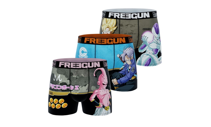 Image 6: Lot de 3 ou 4 boxers Freegun Dragon Ball Z