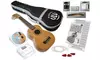 eMedia Mahogany Ukulele Set with Interactive Lessons, Chord Dictionary, and Tuner (10-Pack)
