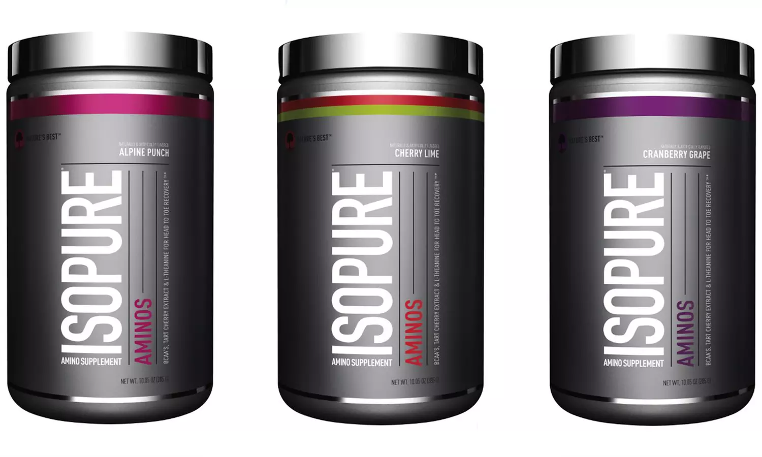 Isopure Aminos with BCAA Workout Supplement (30 Servings) - Primary Image