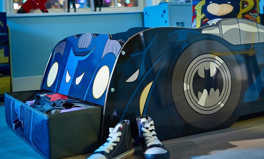 Image 5: Batman Batmobile Toddler Bed - Sleep Like a Superhero!