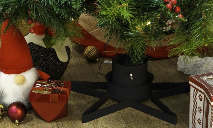 Image 4: Harbour Housewares Christmas Tree Stand