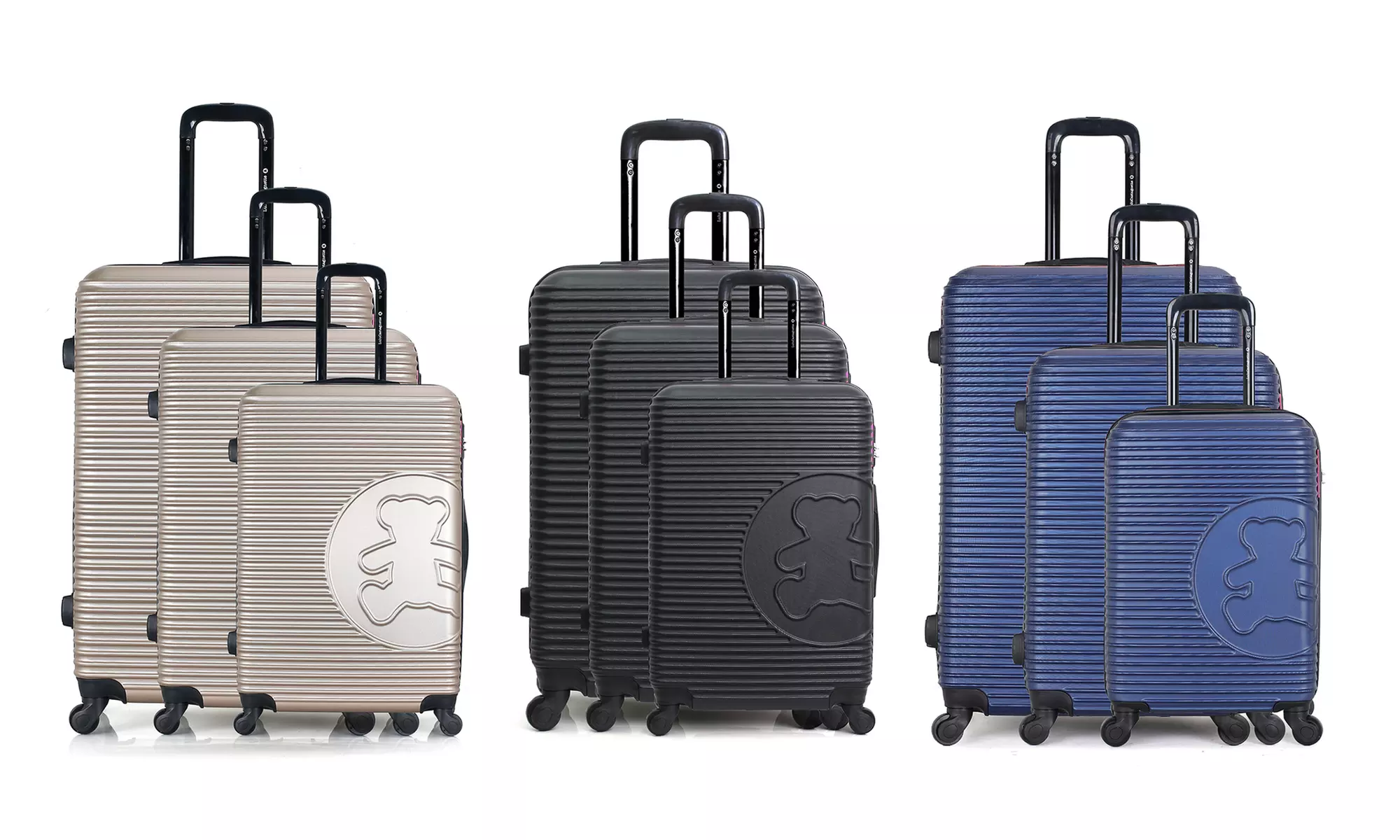 Set de 3 maletas Big Bear de Lulu Castagnette - Primary Image