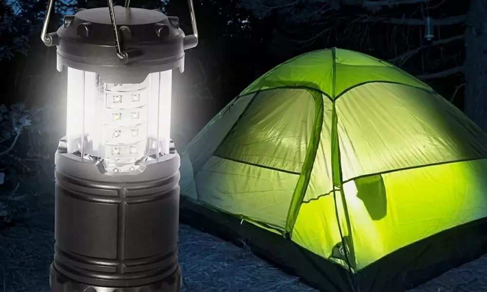 Portable LED Camping Lantern Outdoor Emergency Hiking Light
