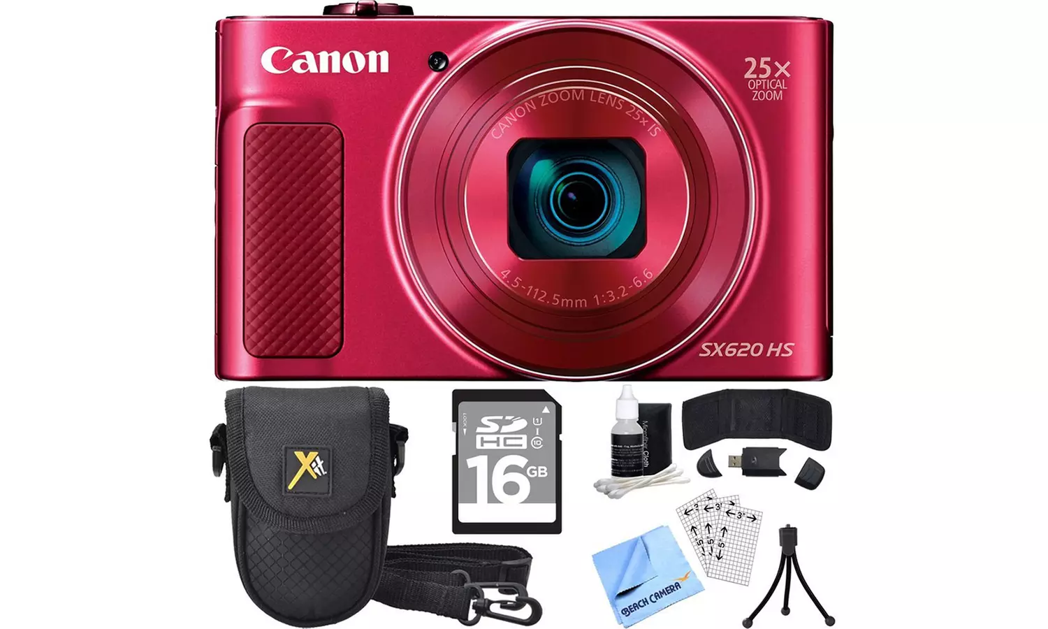 Canon PowerShot SX620 HS 20.2MP Digital Camera Bundle - Second Medium