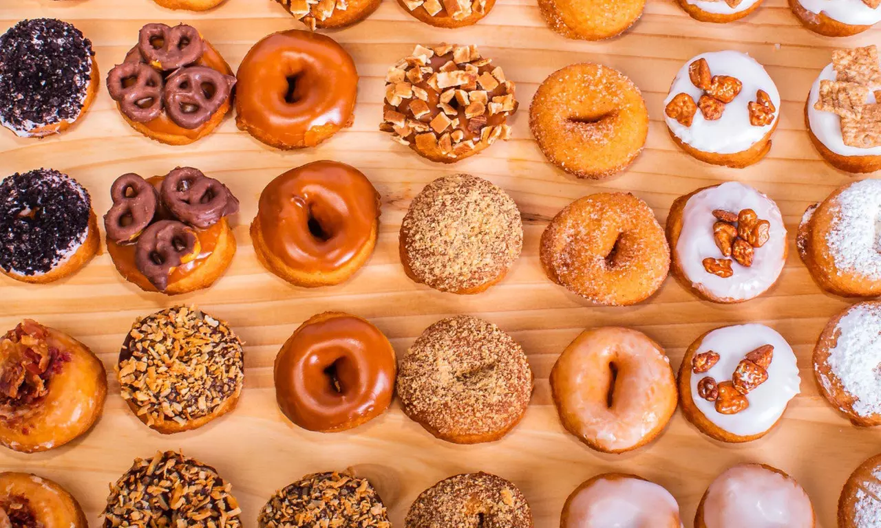 12 or 24 Mini Donuts of Your Choice at Mini Donut Factory (Up to 31%) - Primary Image