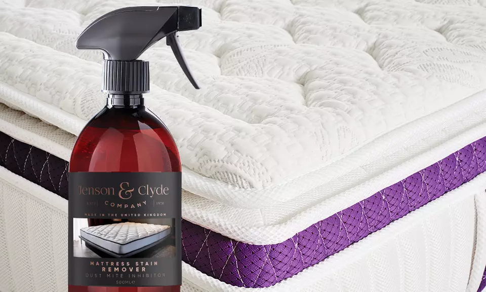 Up to Four Mattress Stain Removers With Dust Mite Inhibitor 500ml - Primary Image