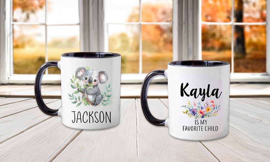 Image 10: Personalisierbare Foto-Tasse im Design nach Wahl