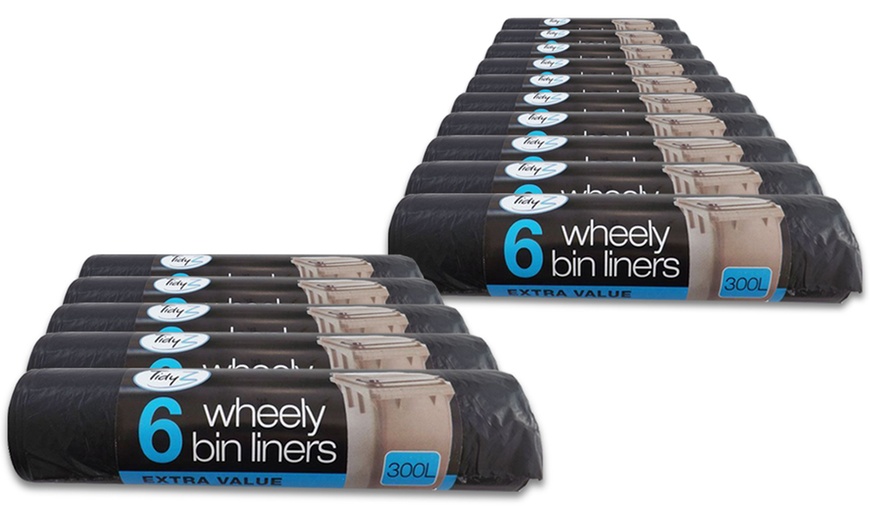 Image 7: TidyZ 300L Wheelie Bin Liners