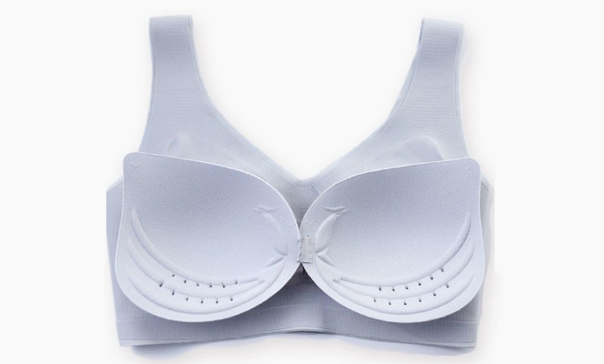 Image 5: Women's Seamless Breathable Push Up Bras