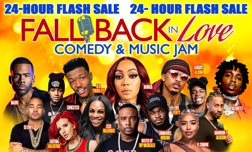 Comedy and Music Jam Fall Back In Love Comedy & Music Jam Featuring