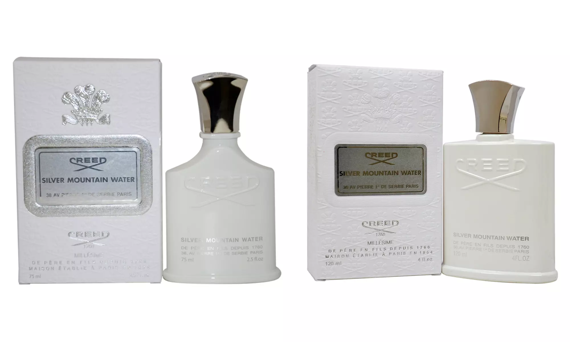 Creed Silver Mountain Water Millésime Spray for Men or Women (2.5 or 4 Fl. Oz.) - Primary Image
