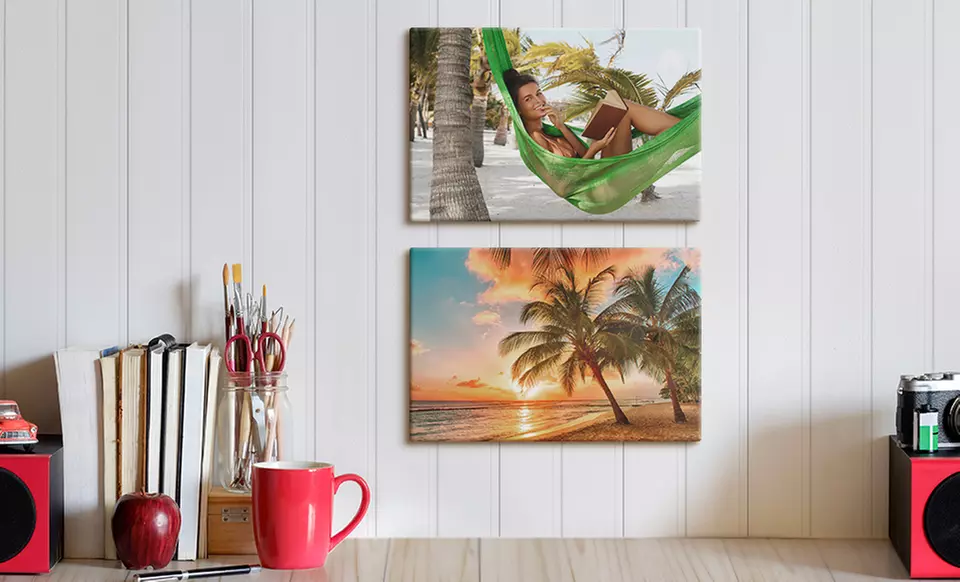 12"x8" Custom Canvases from CanvasOnSale (Up to 86% Off). 12 Options Available. - Primary Image