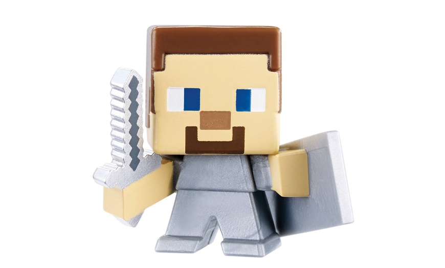 Image 5: Mattel Minecraft Action Figures 