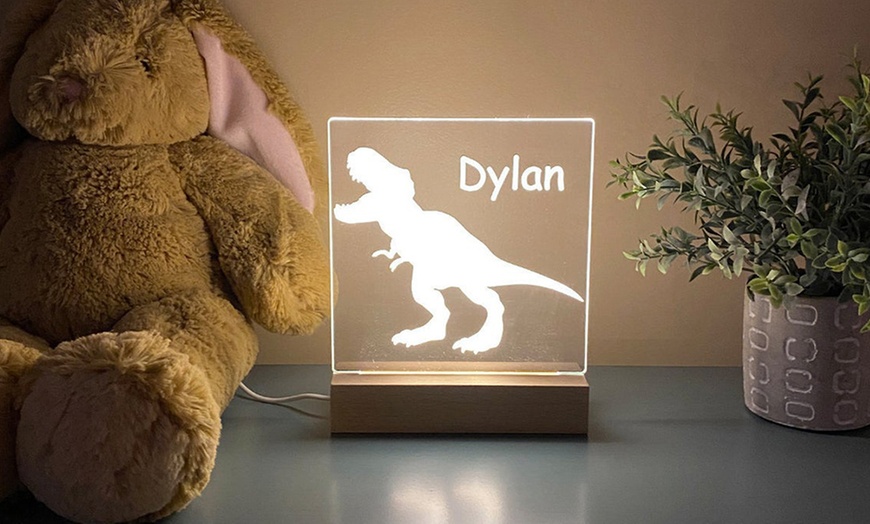 Image 3: Lampe veilleuse personnalisable avec Justyling