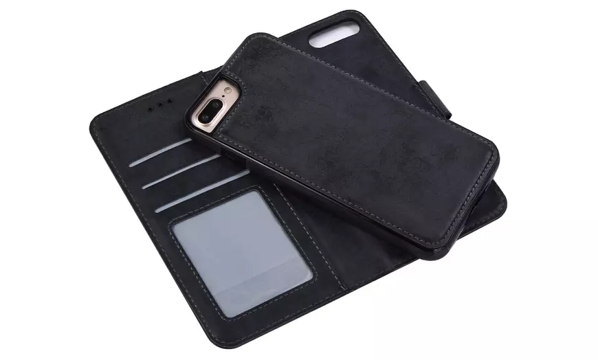 Image 10: Etui pour iPhone en suède PU