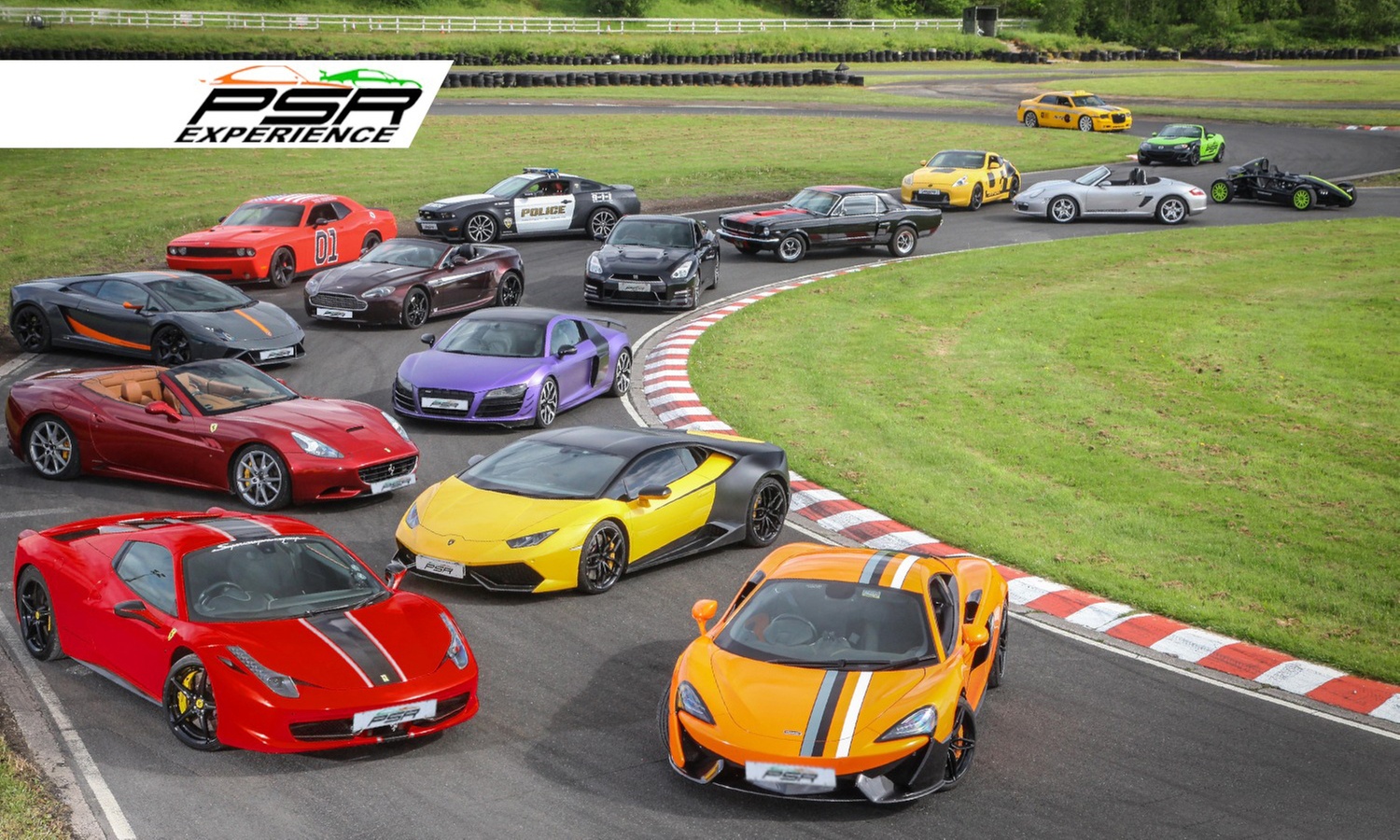 Rev Up in a Supercar for Three or Six Miles at PSR Experience, 22 Locations (Up to 39% Off)