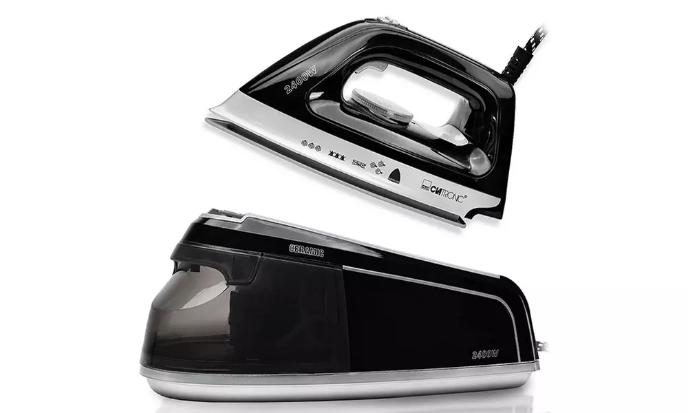 Vaporera con plancha cerámica 3,5bar Clatronic