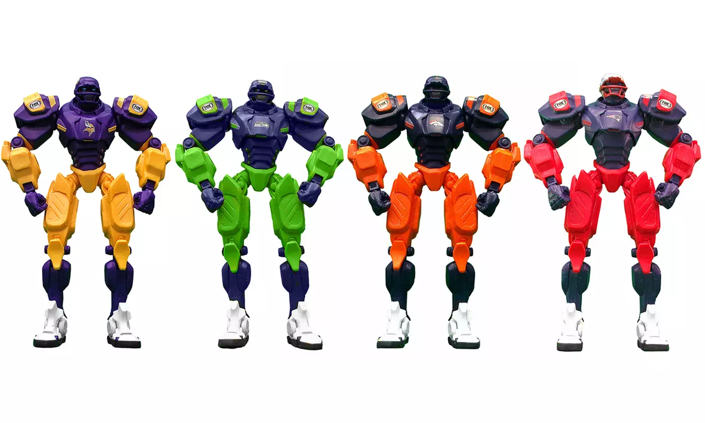 FanFave FOX Sports NFL Team Logo 10" Robot Action Figure - Primary Image