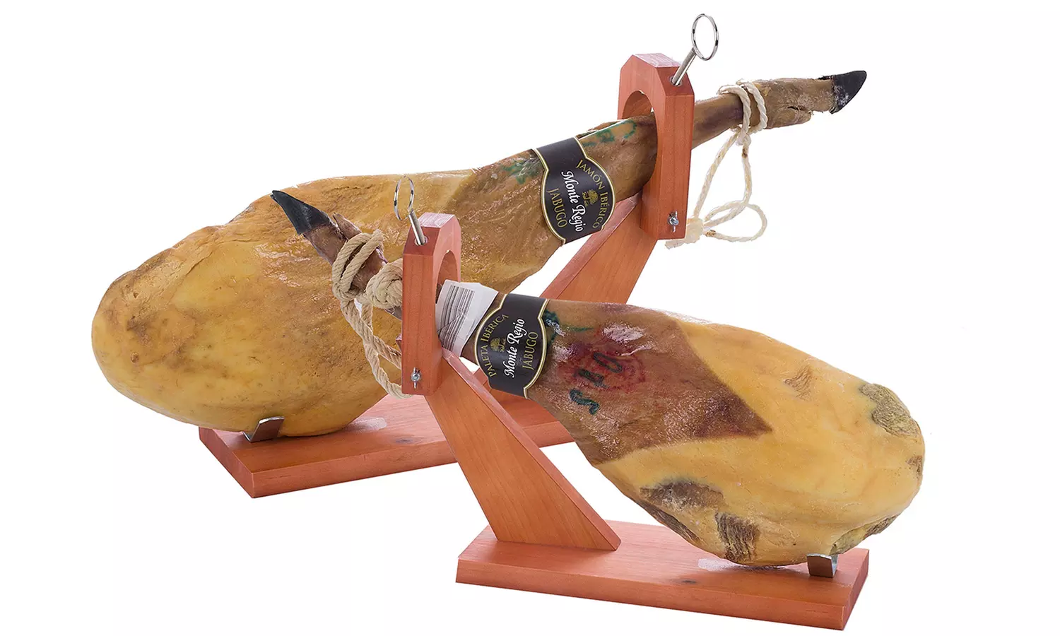 Jambon serrano ou ibérique Monte Regio de Jabugo avec planche et couteau - Primary Image
