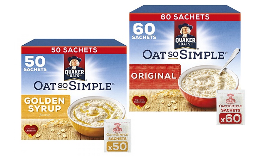 Image 1: Quaker Oats So Simple Sachets