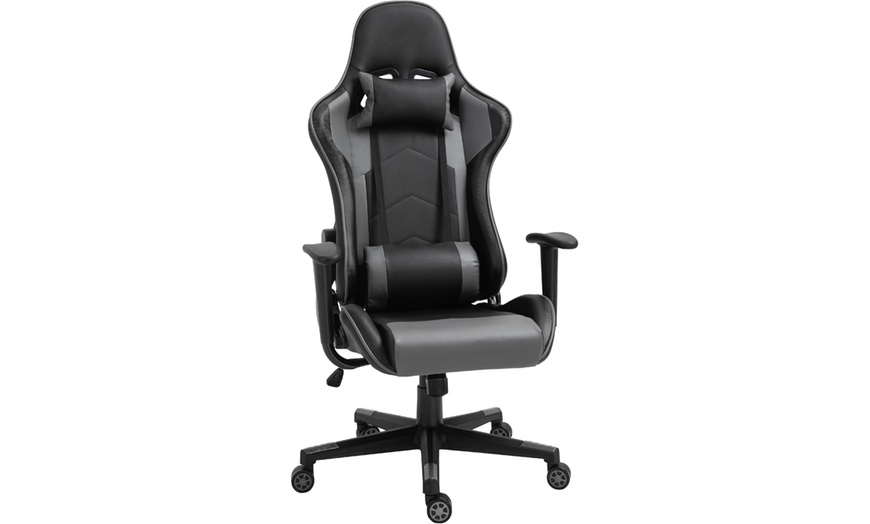 Image 6: HomCom Gaming Chair