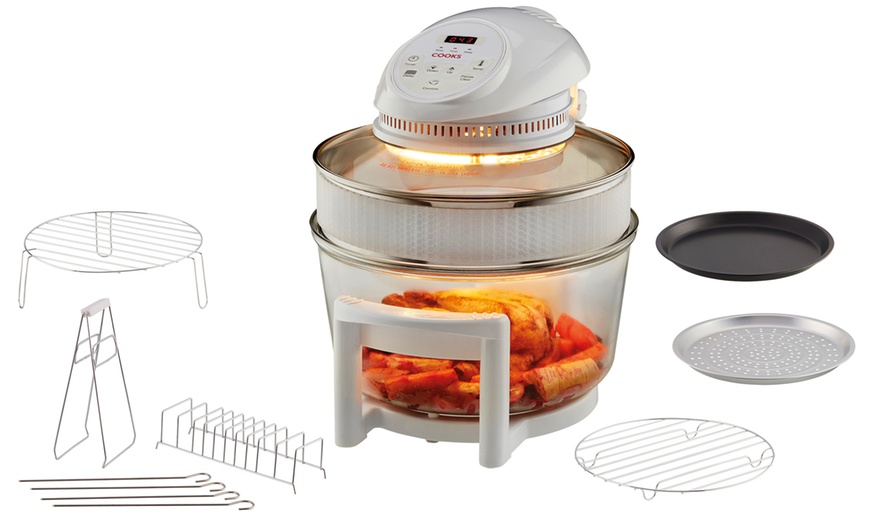 Image 12: 17-Litre Hinged Lid Halogen Oven