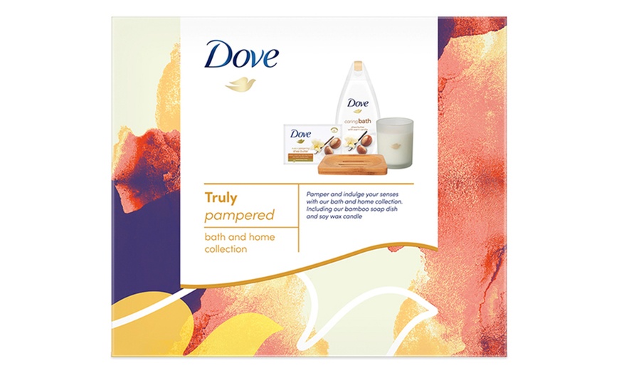 Image 3: Up to Four Dove Truly Pampered Bath and Home Collection Sets