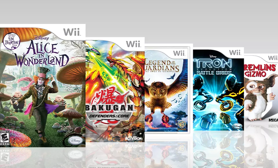 Kids' 5-Game Wii Bundle. Free Returns. - Primary Image