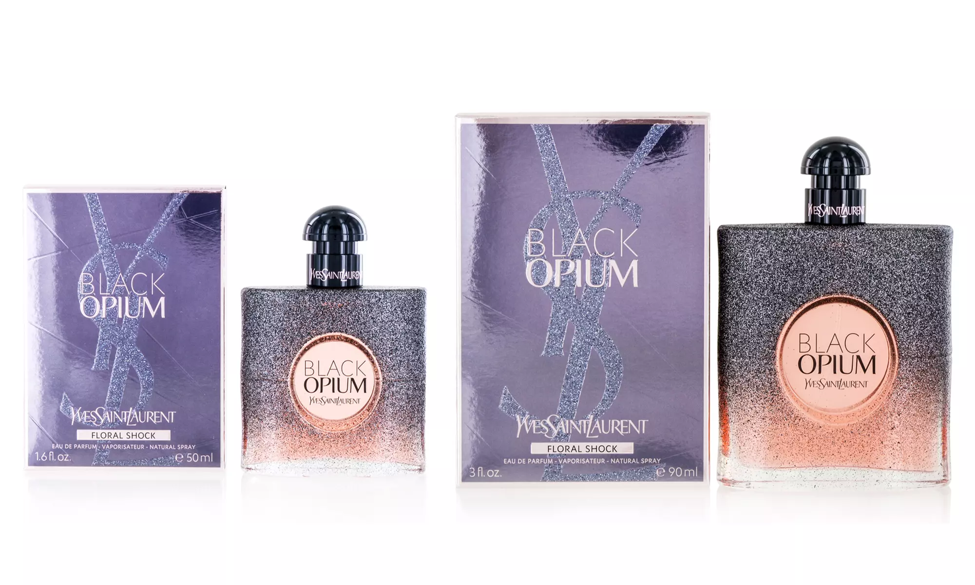 Yves Saint Laurent Black Opium Floral Shock Eau de Parfum for Women (1.6 or 3.0 Fl. Oz.) - Primary Image