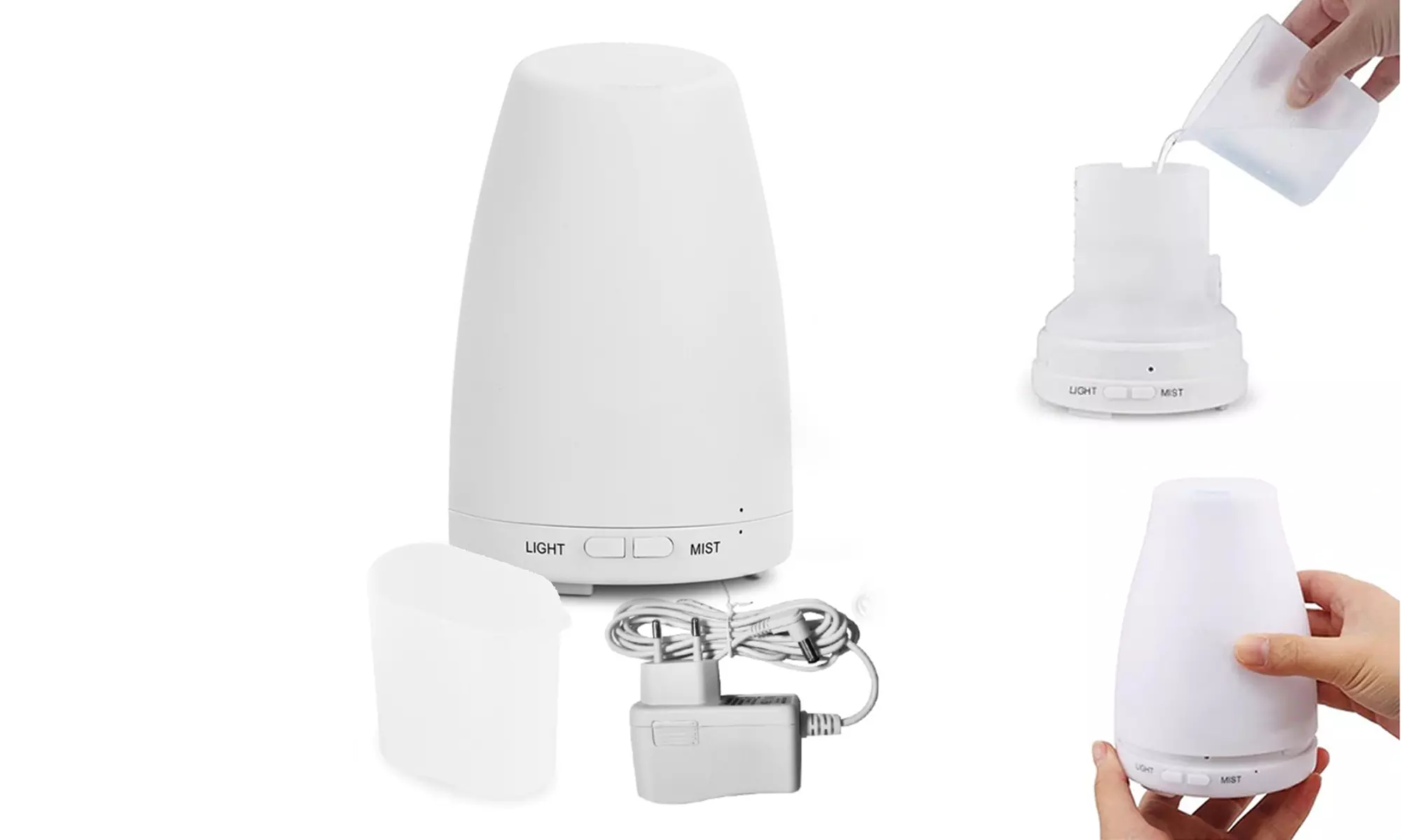 7 Changing Colors Essential Oil Diffuser and Mist Humidifier - Second Medium