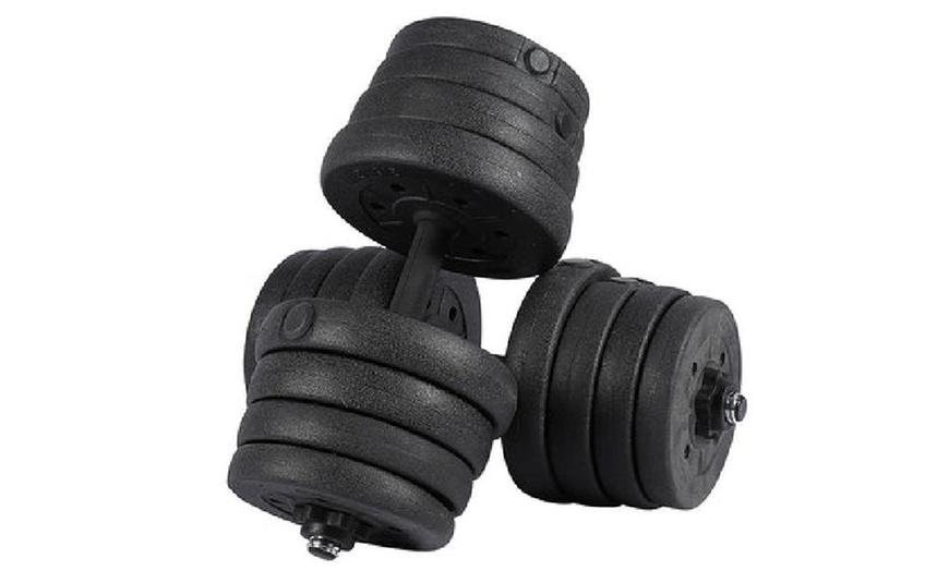 Image 5: 30kg Dumbbell Set