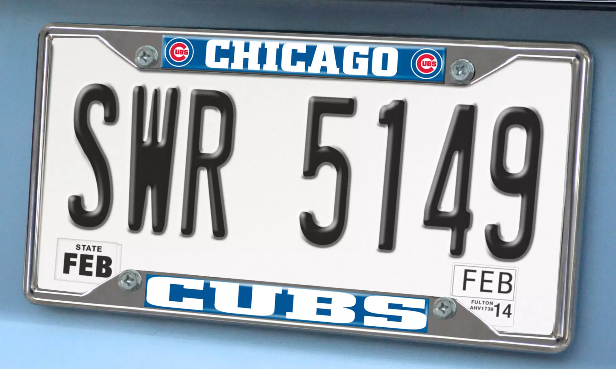 Sports Licensing Solutions MLB Chromed Metal License Plate Frame - Primary Image