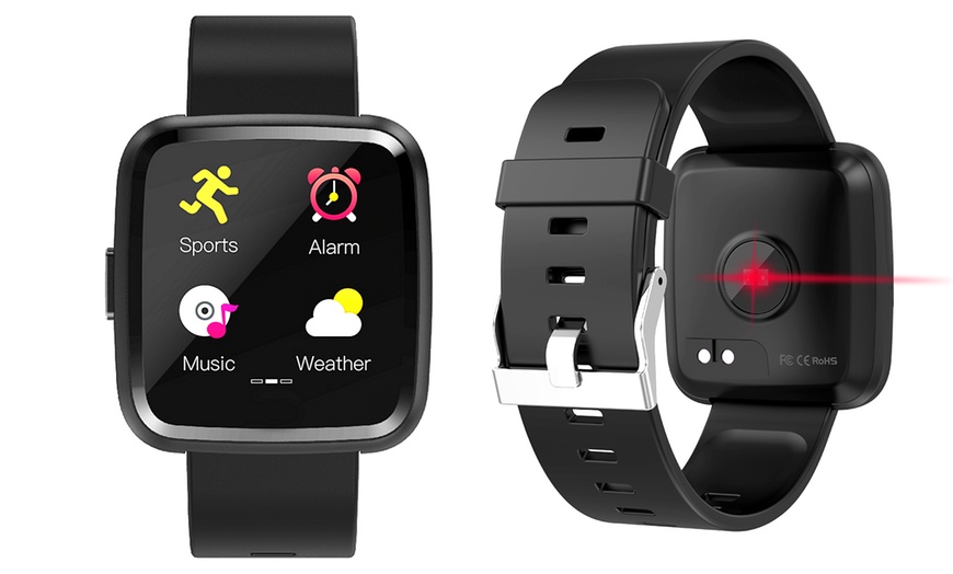 Image 3: Waterproof Fitness Tracker Smart Watch