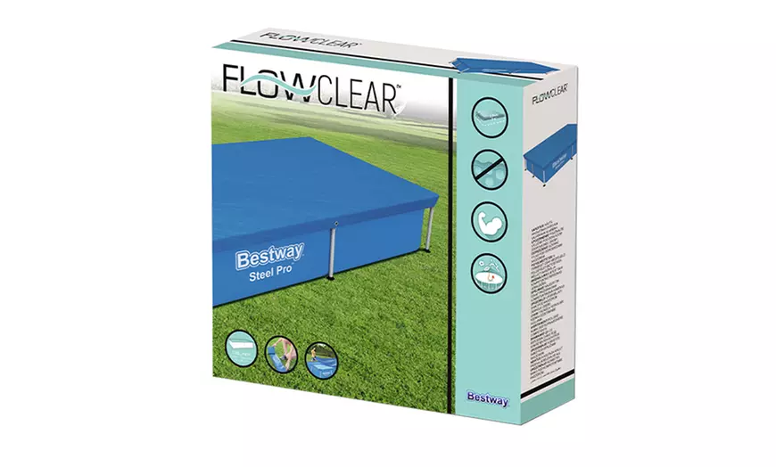 Image 25: Bestway zwembadafdekking