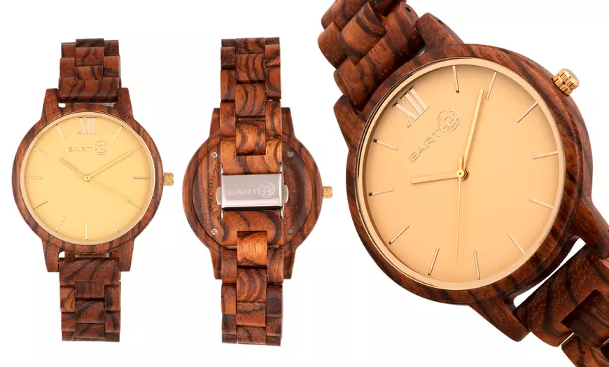 Image 10:  Montre en bois Earth Wood 