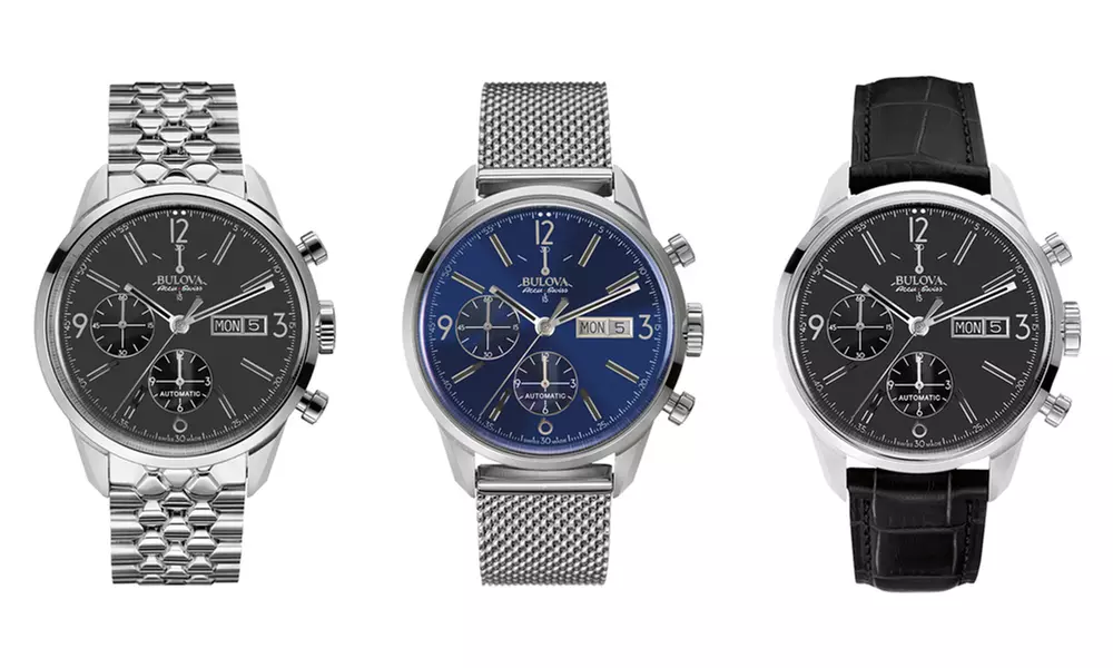 Bulova Men's Swiss Automatic Chronograph Watches - Primary Image