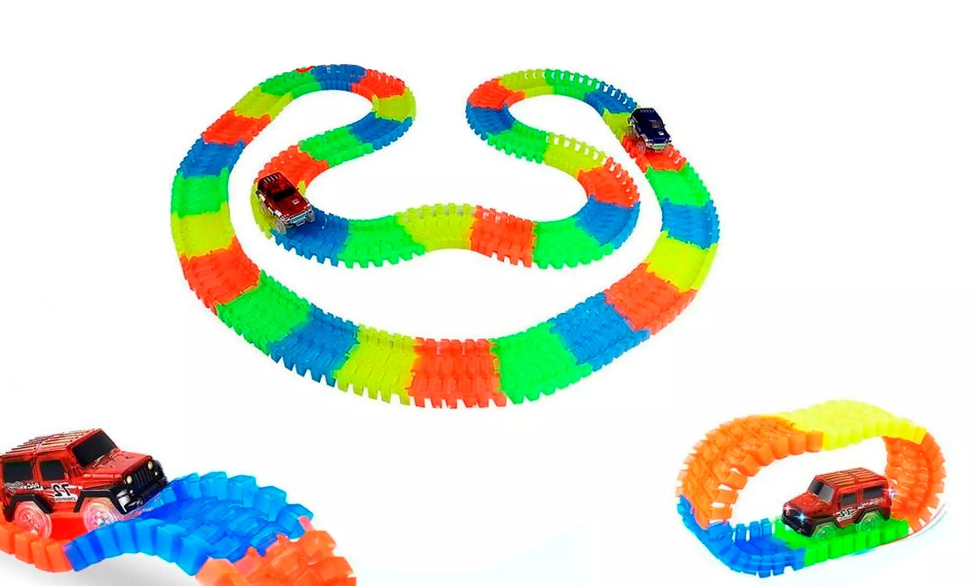 Circuit Flexible à construire 220 pièces - Second Medium