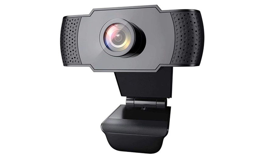 Image 1: 1.080p webcam met microfoon