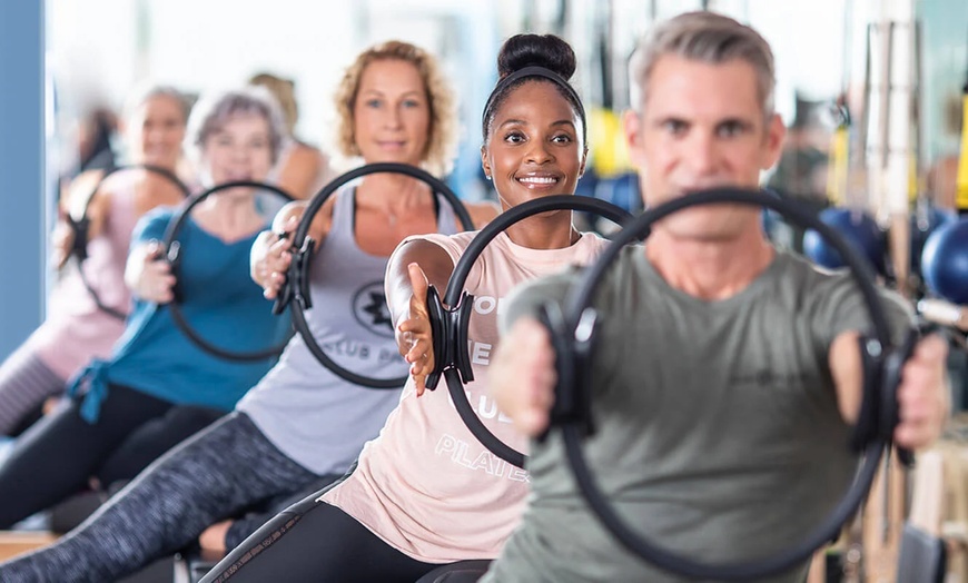 Image 1:  Join Two, Three, or Five 50 Minute Reformer Pilates Classes