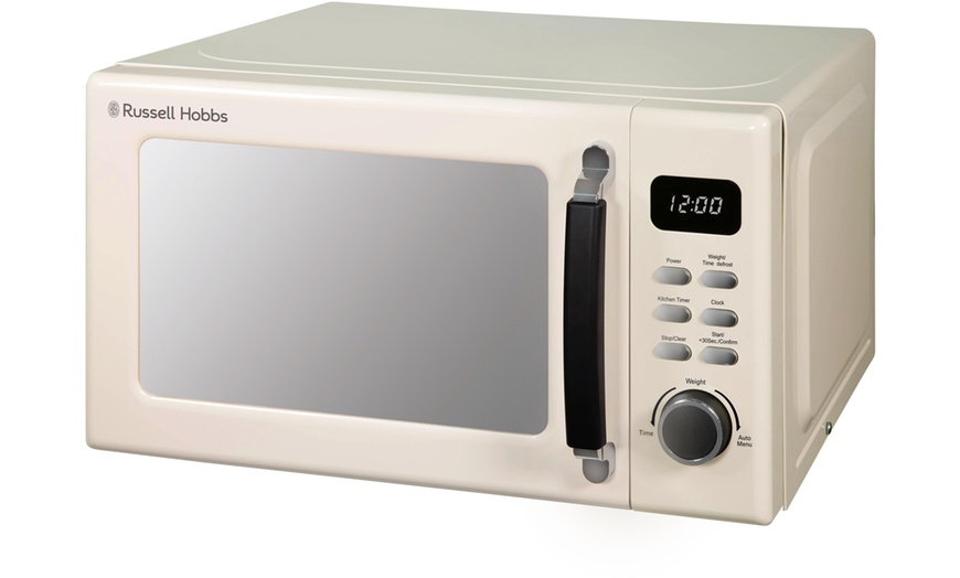 Image 3: Russell Hobbs Stylevia Microwave 800W