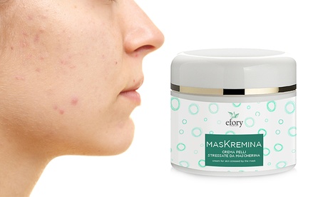 Fino a 3 creme viso Efory Cosmetics, contro irritazioni causate dall'uso della mascherina