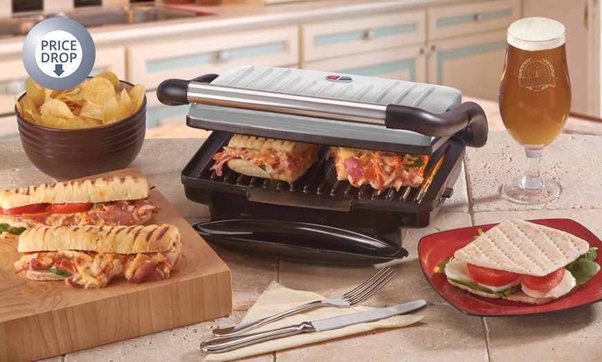 Image 1: Cooks Professional Panini Maker
