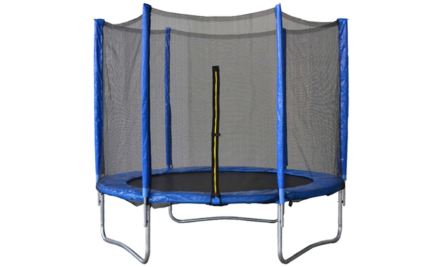 Image 4: Trampoline with Enclosure