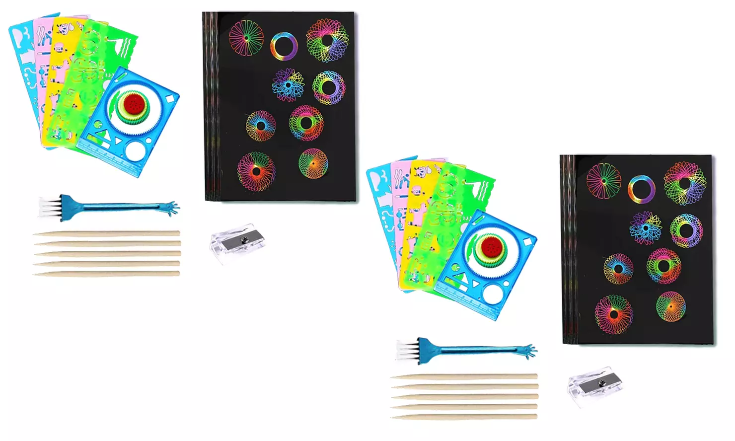 1 ou 2 ensembles artistiques avec papier à gratter - Image 4