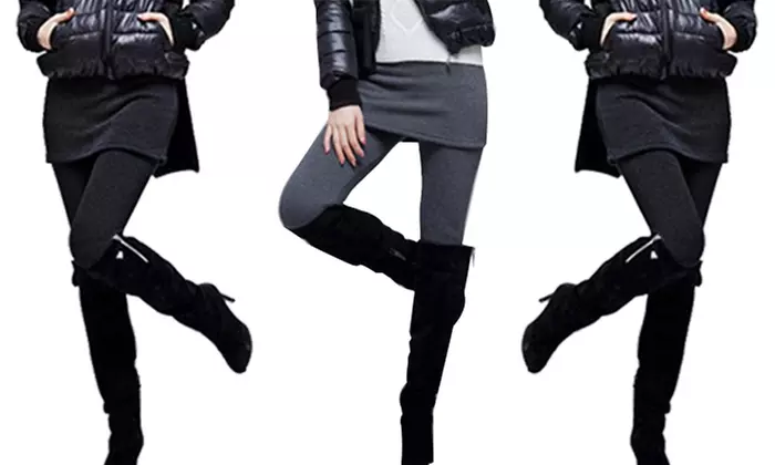 Bequemer Rock mit integrierten Leggings in der Farbe und Größe nach Wahl - Primary Image