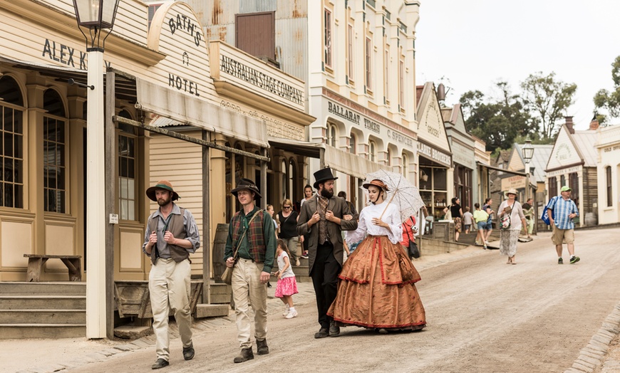 Image 1: Step Back in Time with a Visit to An 1850s Gold Town!