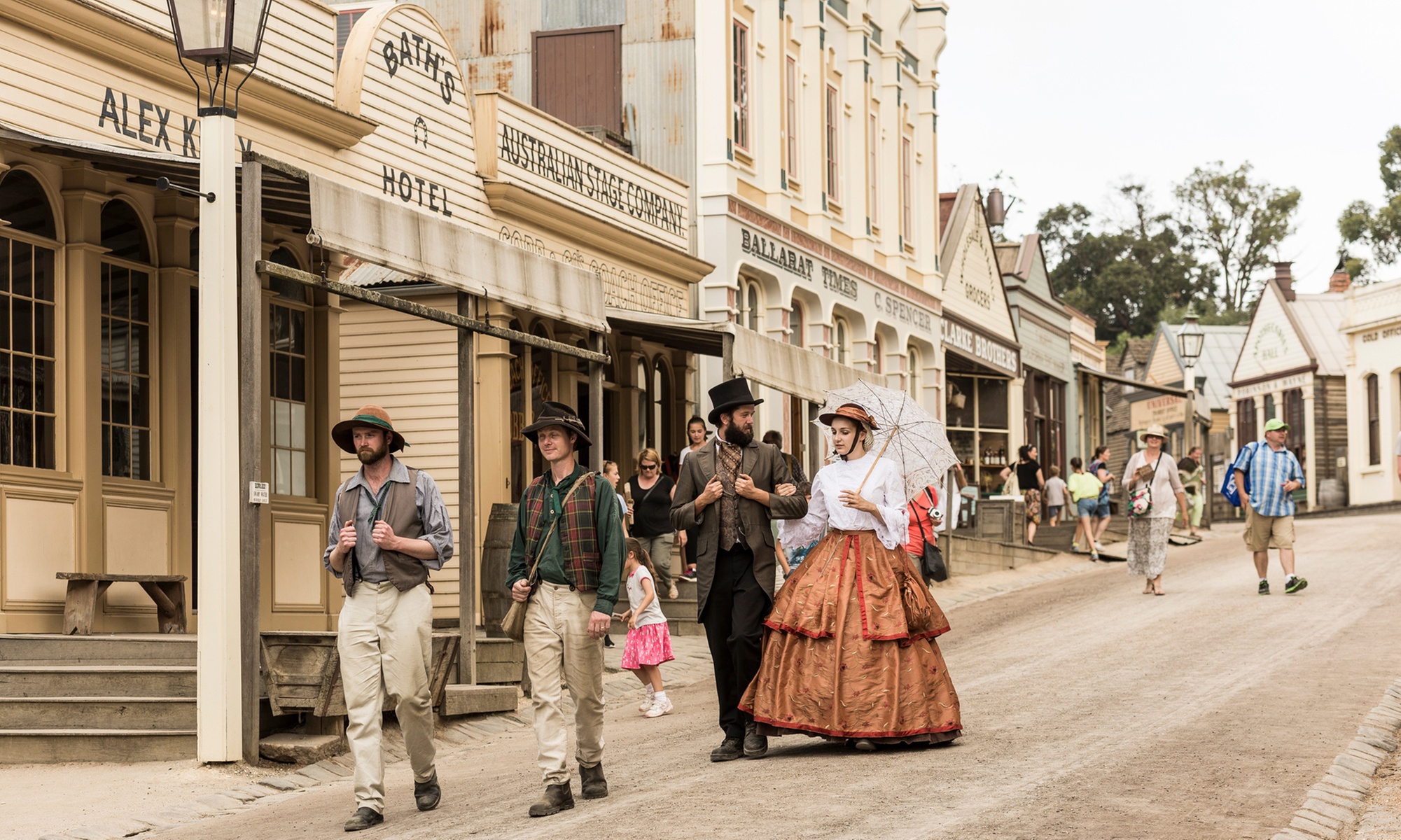 Step Back in Time with a Visit to An 1850s Gold Town!
